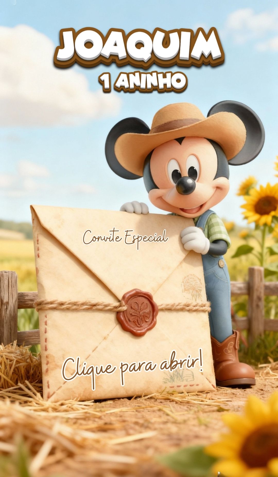 Capa do convite