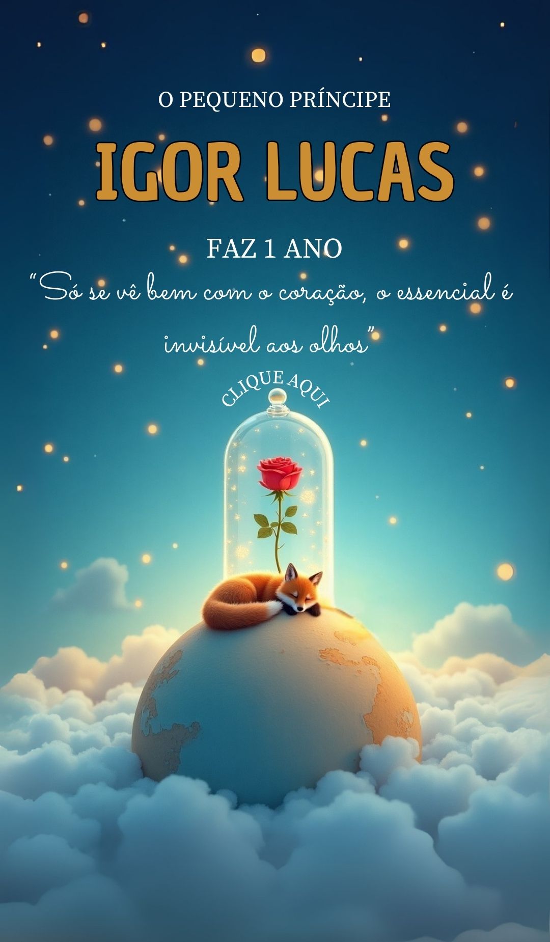 Capa do convite