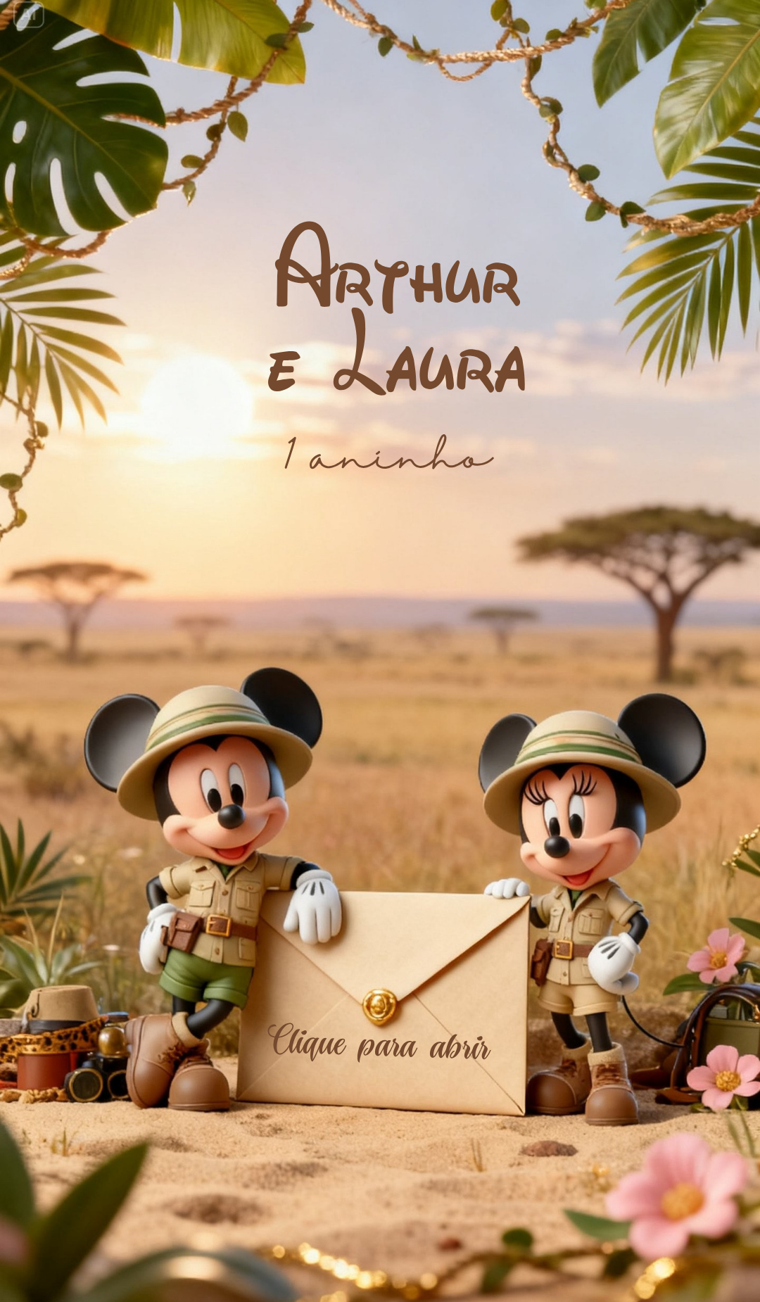 Capa do convite